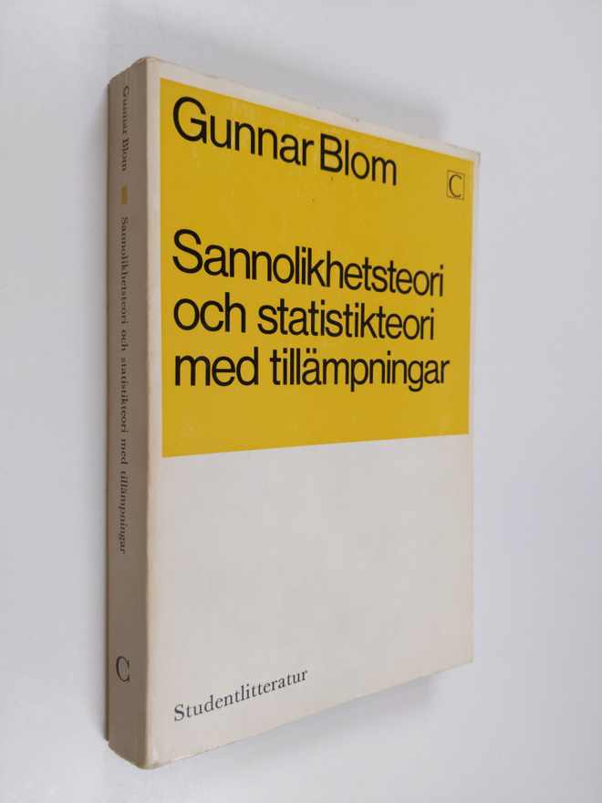 Gunnar Blom : Sannolikhetsteori och statistikteori med ti...