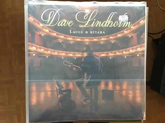 Dave Lindholm laulu ja kitara 2LP