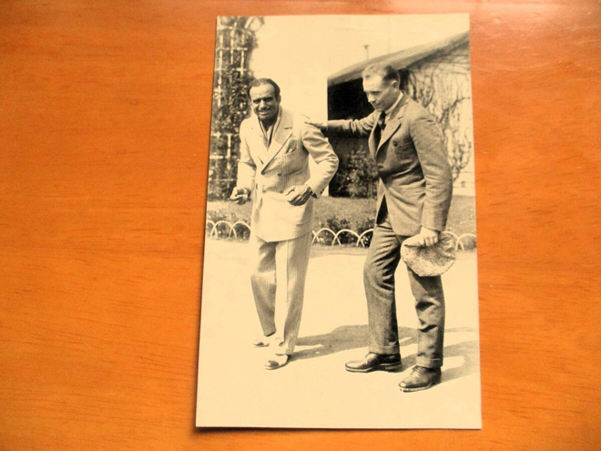 Paavo Nurmi ja Douglas Fairbanks *