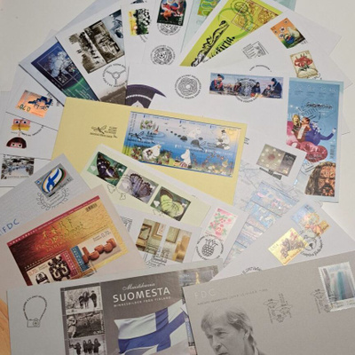 Fdc 2007 kaikki 23kpl+1 omakuvafdc