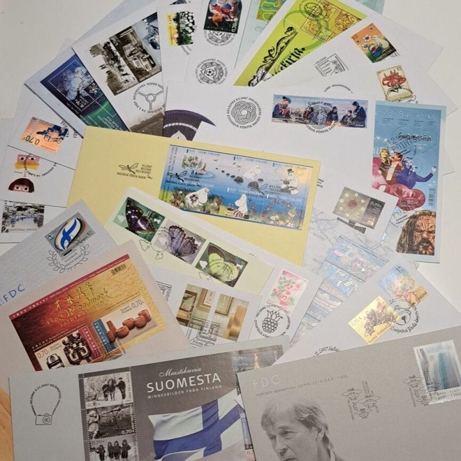 Fdc 2007 kaikki 23kpl+1 omakuvafdc