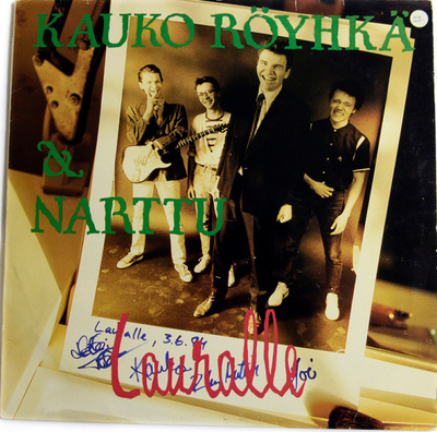 KAUKO RÖYHKÄ & NARTTU, Lauralle - LP ORIG. 1984