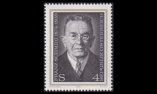 Itävalta 1473 ** Säveltäjä Franz Schmidt (1974)