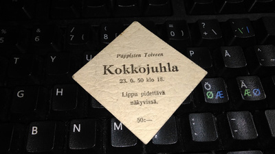 Pappinen Kokkojuhla 1950 26/5