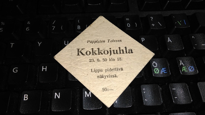 Pappinen Kokkojuhla 1950 26/5