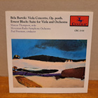 Bartok:Viola concerto/Bloch:Suite-Thompson-Freeman.SRSO CD - pikkukuva 1