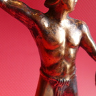 Figuuri soturi Kreikka Leonidas korkeus 18cm metallia - pikkukuva 3