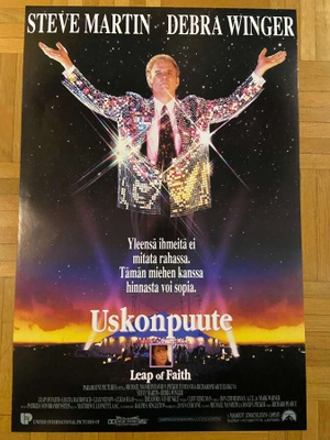 Vanha elokuvajuliste: Uskonpuute