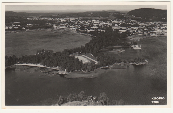 Kuopio Väinölänniemi ilmakuva Karhumäki