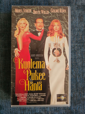 KUOLEMA PUKEE HÄNTÄ ( 1992 ) VHS ESSELTE VIDEO.
