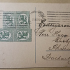 Nuori leidi tuo kukkia kädessään ja korissa, God Jul p. 1923 - pikkukuva 2