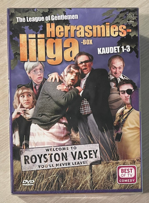 Herrasmiesliiga (1999-2002) koko palkittu sarja (6DVD) UUSI