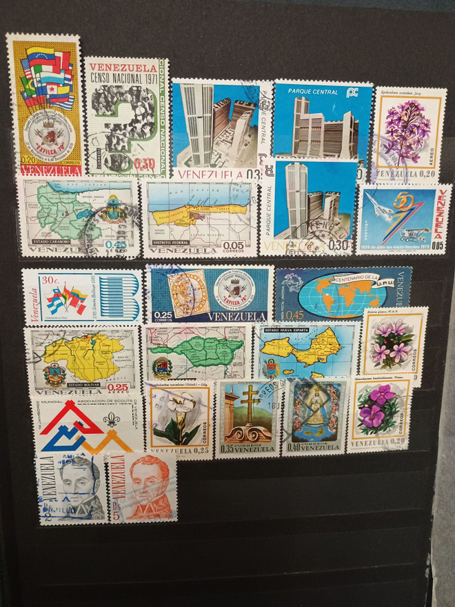 Venezuela postimerkit 23kpl
