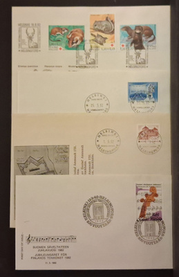 FDC 36 - 1982 4 kpl