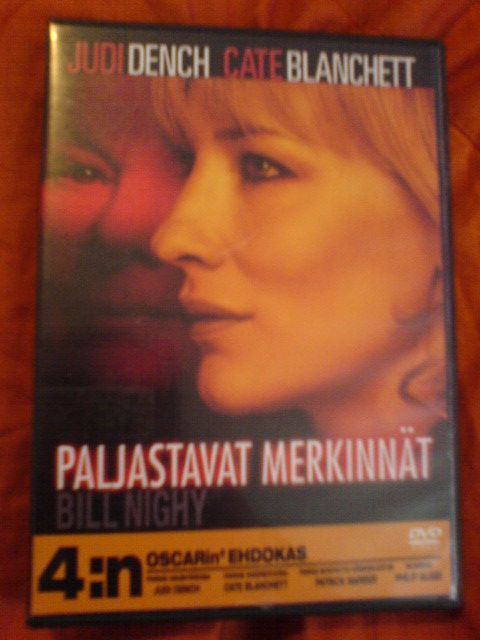 Notes on a scandal - Paljastavat merkinnät , DVD