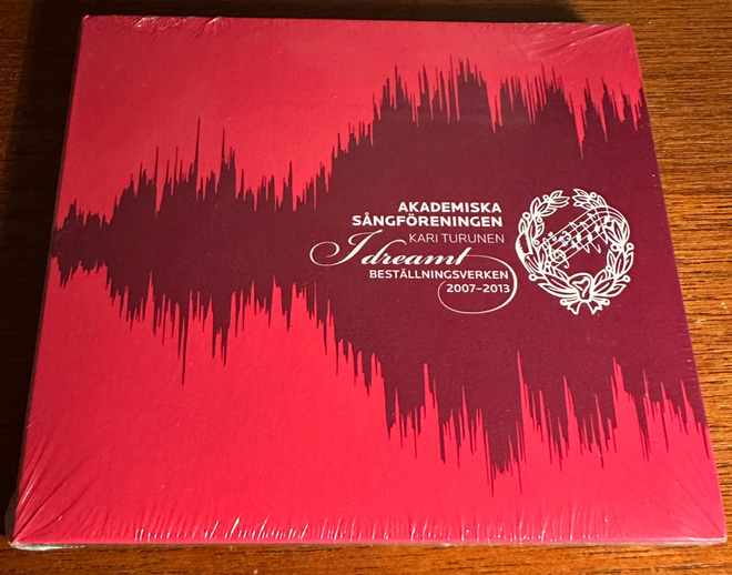 Akademiska Sångföreningen – I Dreamt UUSI 2016 Fuga CD