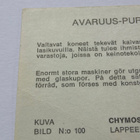 AVARUUS-PURUKUMI KUVA BILD N:o 100 - pikkukuva 5