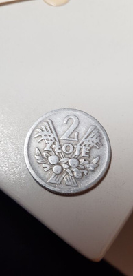 2 zlote  puola 1958 kl 4