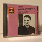 Chopin:14 valses etc-Dinu Lipatti CD - pikkukuva 1