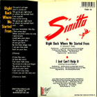 Sinitta : Right Back Where We Started From - 7" - pikkukuva 4