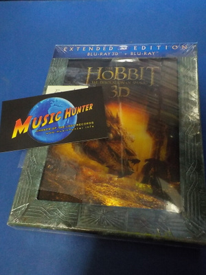 THE HOBBIT - THE DESOLATION OF SMAUG UUSI 3x BLU-RAY BOX (W)