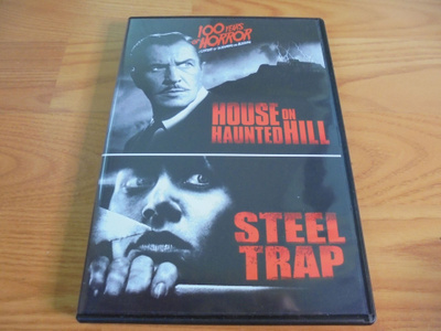 HOUSE ON HAUNTED HILL/STEEL TRAP - 2 DVD