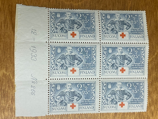 PR 21/2MK+25PEN 1934 NUMERO KUUSILO**