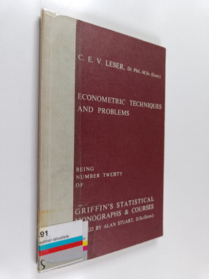 C. E. V. Leser : Econometric techniques and problems