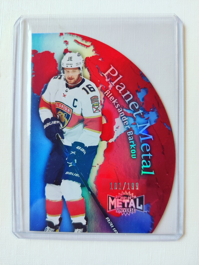 Aleksander Barkov - 21-22 Metal Universe Planet Metal Red