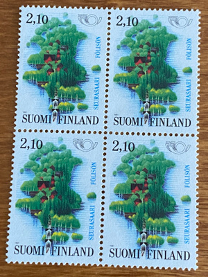 POHJOLA 1991 2,10MK NELIÖ**