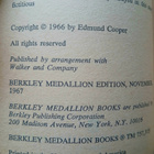 Edmund Cooper - All Fools' Day (paperback) - pikkukuva 2