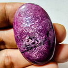 Rubiini metallikiilto 95.97 ct pyörtöhionta Kenia-Tansania - pikkukuva 3