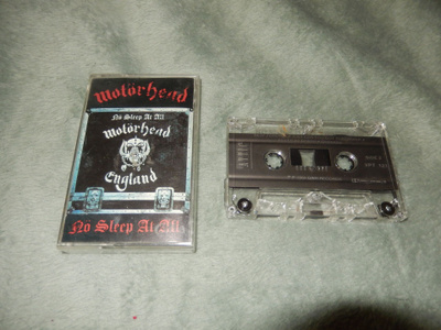 Motörhead - Nö sleep at all c-kasetti
