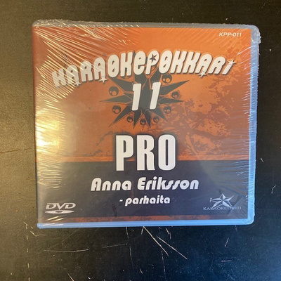 Karaokepokkari Pro 11 - Anna Eriksson parhaita DVD (UUSI)