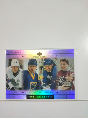 1999-00 Upper Deck MVP - 90's Snapshots #S1 Wayne Gretzky
