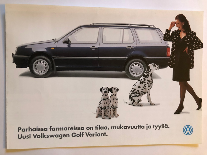 Myyntiesite - Volkswagen Golf Variant - 1994