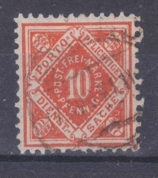 Saksa Wyrtenberg 1921  Mi dienst 150