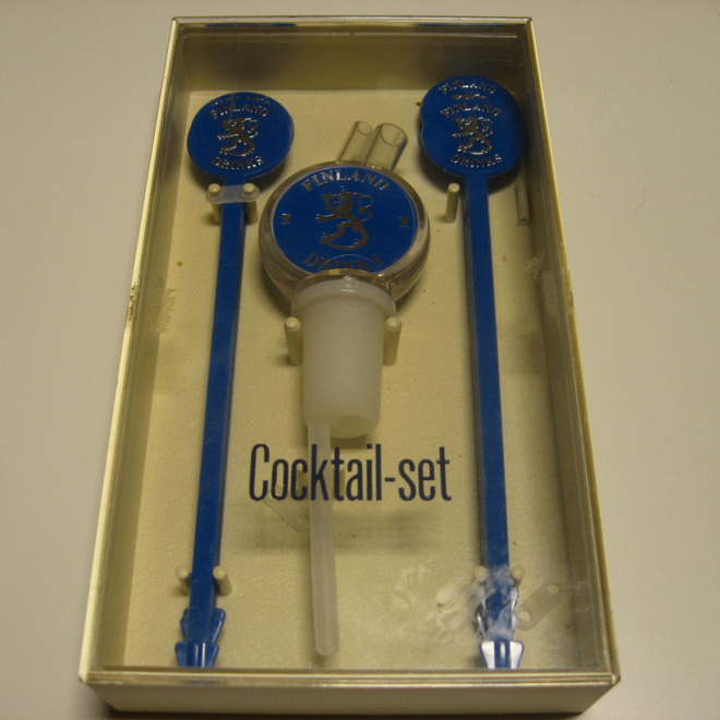 Käyttämätön vintage Cocktail-set