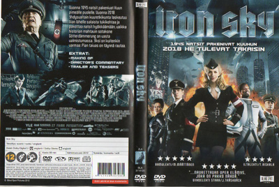 iron sky (6 586) k -FI- suomik. DVD 2012 , to/ko/sc.