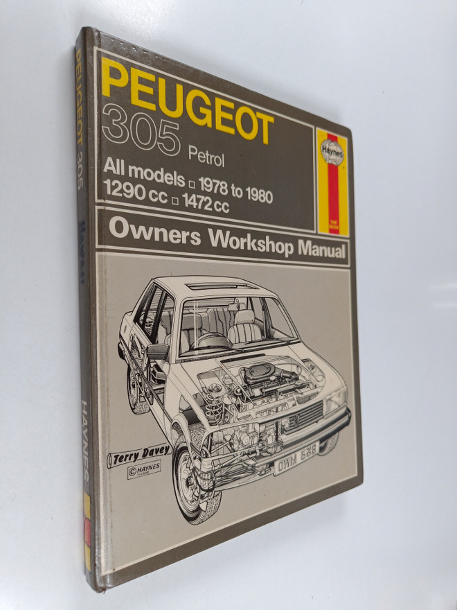 Korjausopas : Peugeot 305 Owners workshop manual