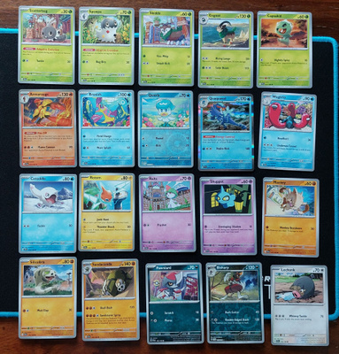 Pokemon kortit 20kpl (#129 Scarlet & Violet base set)