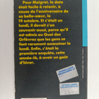 Georges Simenon : Maigret et l'homme du banc - pikkukuva 2