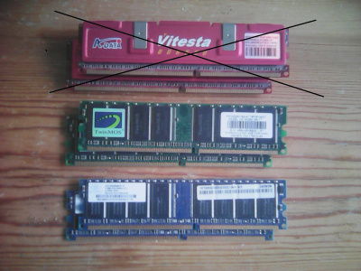Muistikampoja (DDR3, DDR1)