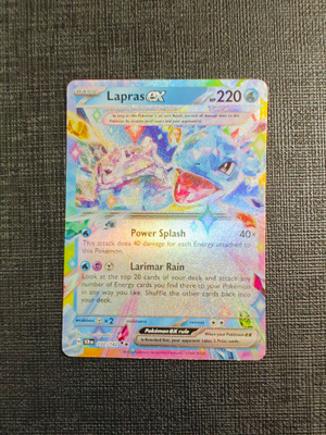 Lapras ex 32/142 Ultra Rare