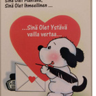 kortti ** Ansio Marleena Koira hyvällä tuulella - erilaisia - pikkukuva 4