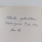 Anita Konkka : Talvi Ravennassa (signeerattu, tekijän omi... - pikkukuva 3