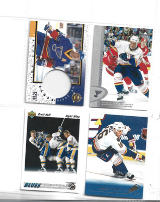 4 X BRETT HULL - BLUES