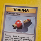 Trainer Pokémon Flute 86/102 Base Set (BS1) Uncommon card - pikkukuva 1