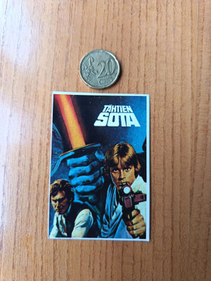 Tähtien Sota / Star Wars -keräilytarra (R-kioski) 