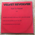 CDr PROMO Velvet Revolver - Fall To Pieces GUNS N’ ROSES - pikkukuva 3